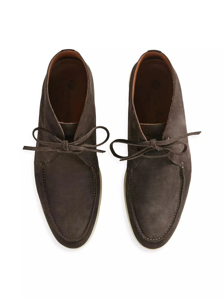 Loro Piana Walk and Walk Suede Ankle Boots 4