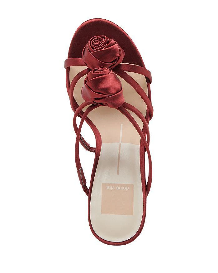 Dolce Vita Women's Linzy Flower Adorned Heels 4