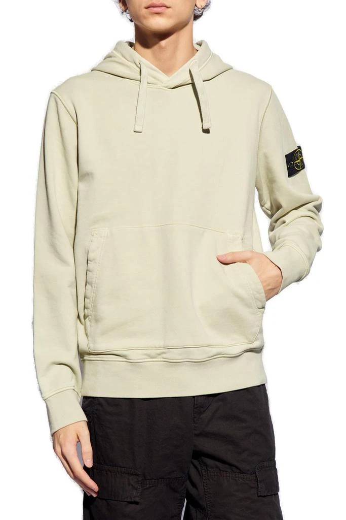 Stone Island Stone Island Logo Patch Drawstring Hoodie 2