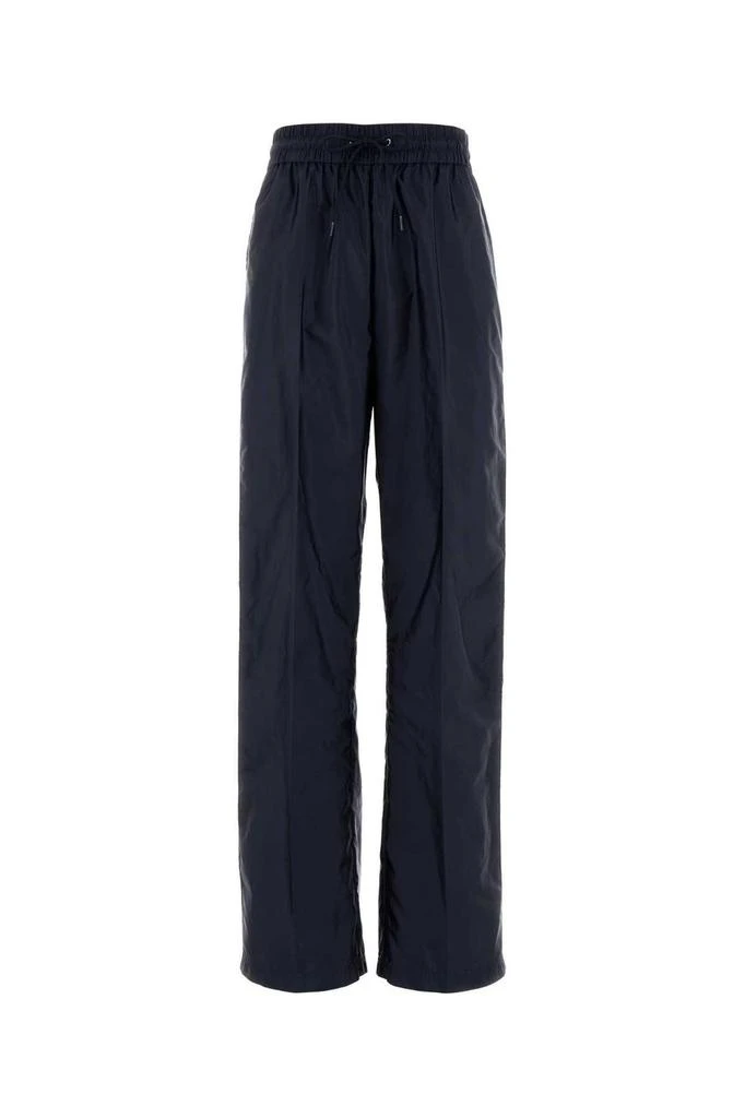 Prada Prada Logo Plaque Drawstring Trousers 1