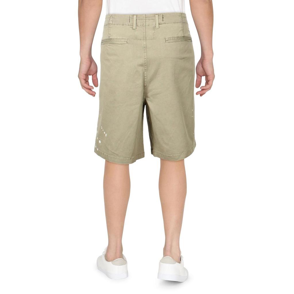 Original Paperbacks Mens Printed Midi Khaki, Chino Shorts