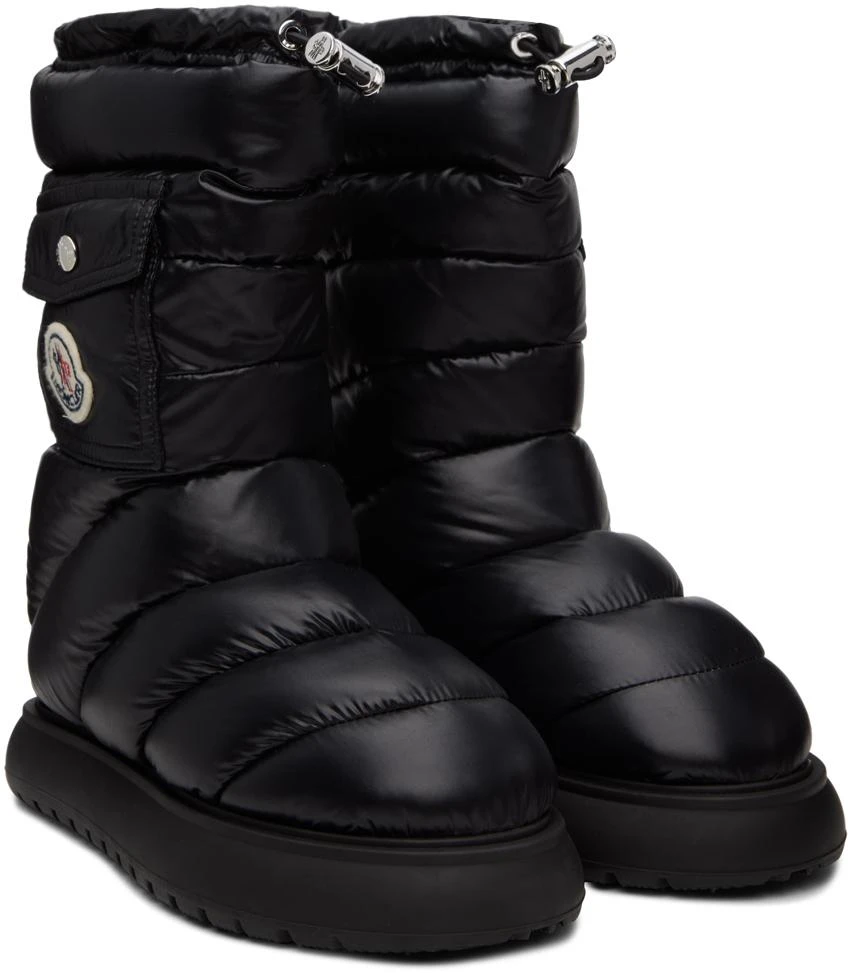 Moncler Black Gaia Down Boots 4