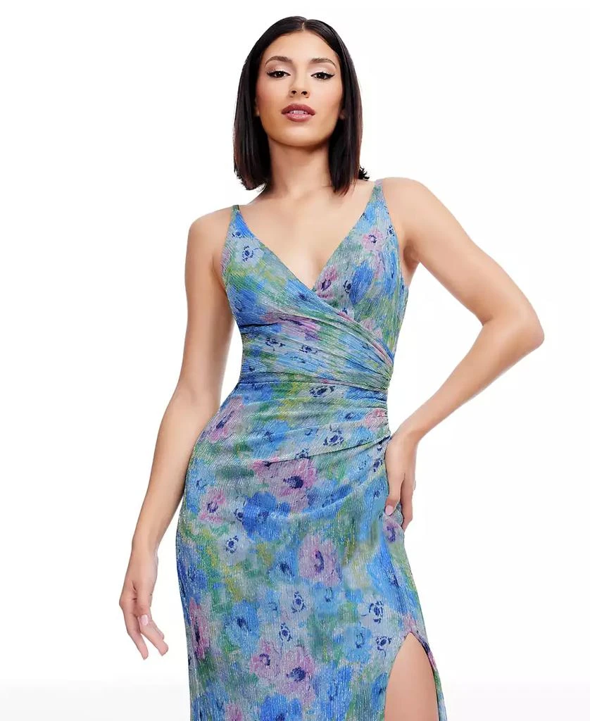 Dress The Population Women's Jordan Plisse-Knit Bodycon Dress 4