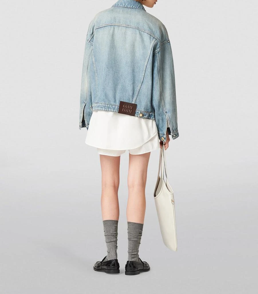 Miu Miu Oversized Denim Jacket 3