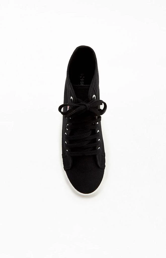 Superga Women's Black 2341 Alpina High Top Sneakers 5