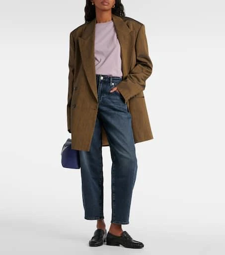 7 For All Mankind Jayne high-rise tapered jeans 2