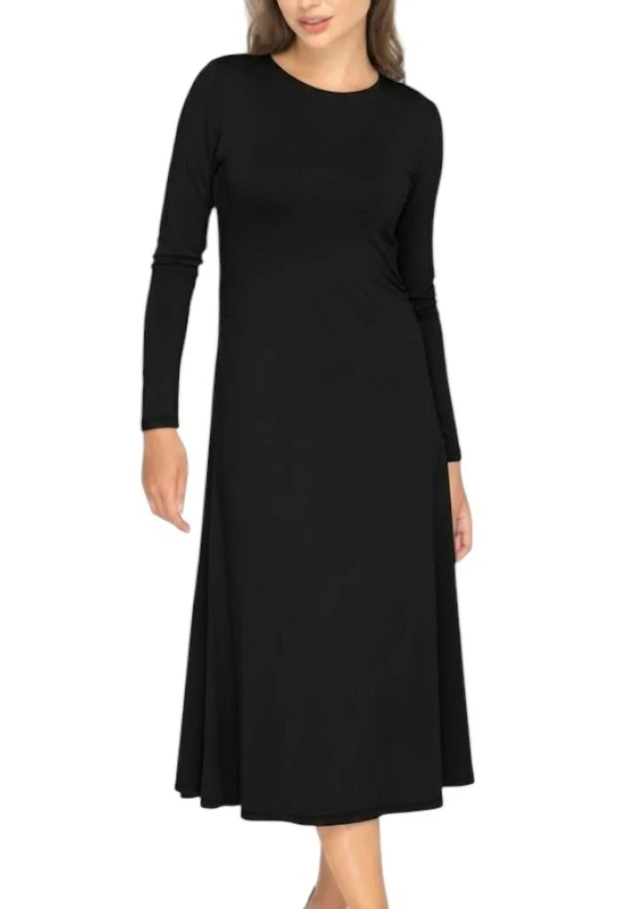 Shop Current Air - Sweater Woven Combo Midi Dress on Sale at BeyondStyle   Get 60% Off Current Air - Sweater Woven Combo Midi Dress with Limited-Time  Flash Deals, Exclusive Discounts, and