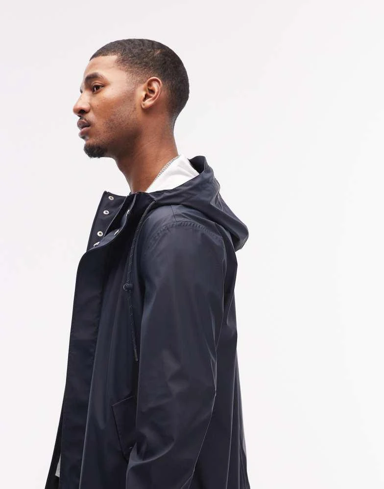 ASOS ASOS DESIGN stormMAX™  waterproof parka in navy 4
