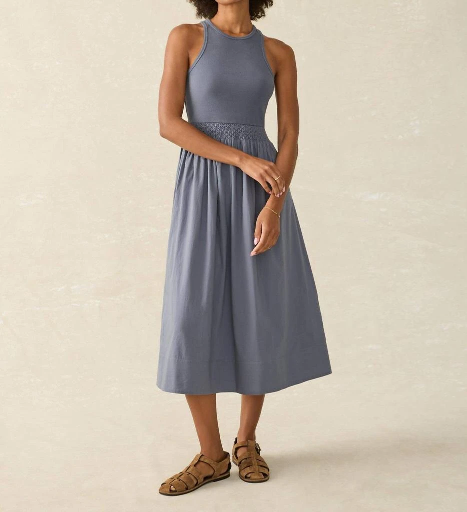 faherty dress Faherty | Michelle Denim Dress | Women's | Size: 8 main image 0