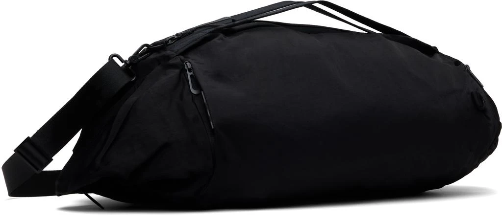 Côte & Ciel Black Obed Smooth Convertible Duffle Bag 2