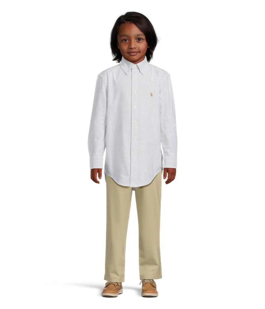 Ralph Lauren Striped Cotton Oxford Shirt (Big Kids) 4
