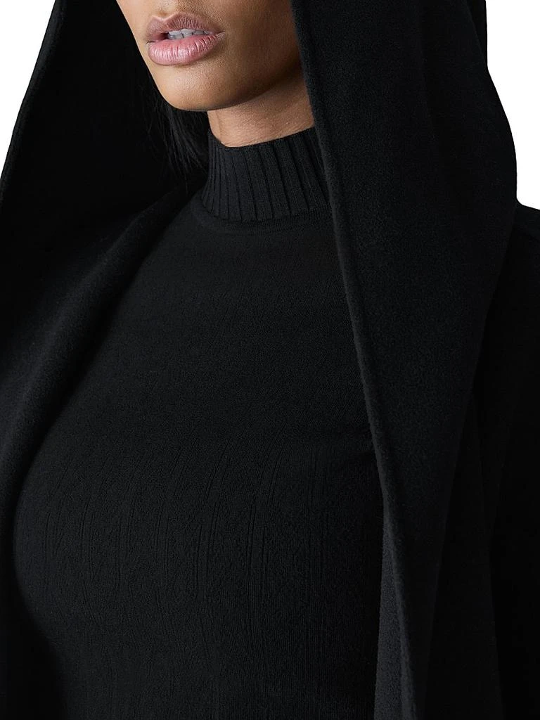 Mackage Paya Double-Face Wool Bathrobe Wrap Coat 6