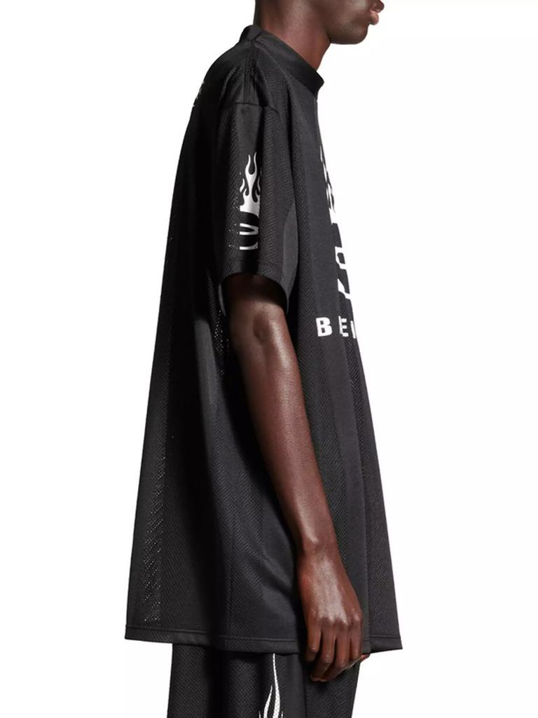 Shop Burning Unity Oversized T-Shirt on Sale at BeyondStyle