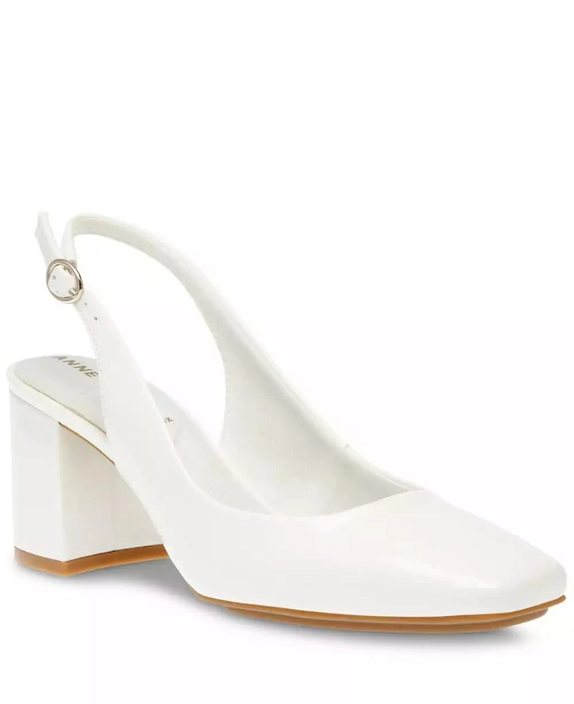 Anne Klein Women's Laney Block Heel Slingback Dress Pumps 16