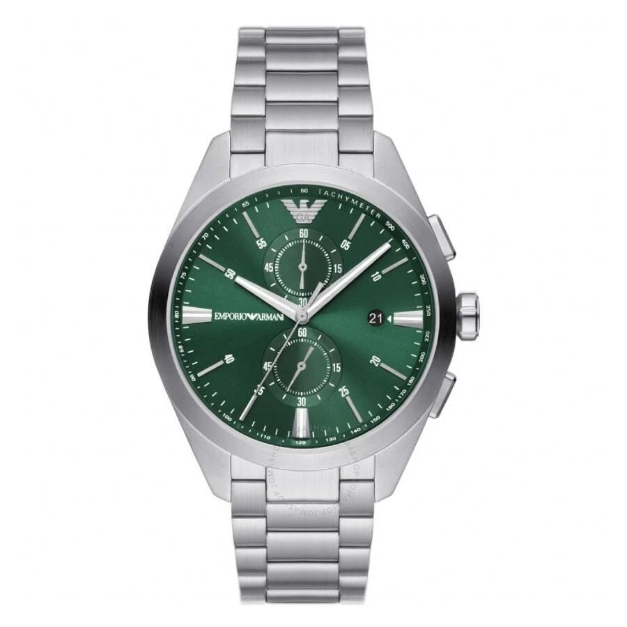 Emporio Armani Chronograph Quartz Green Dial Men's Watch AR11480 1
