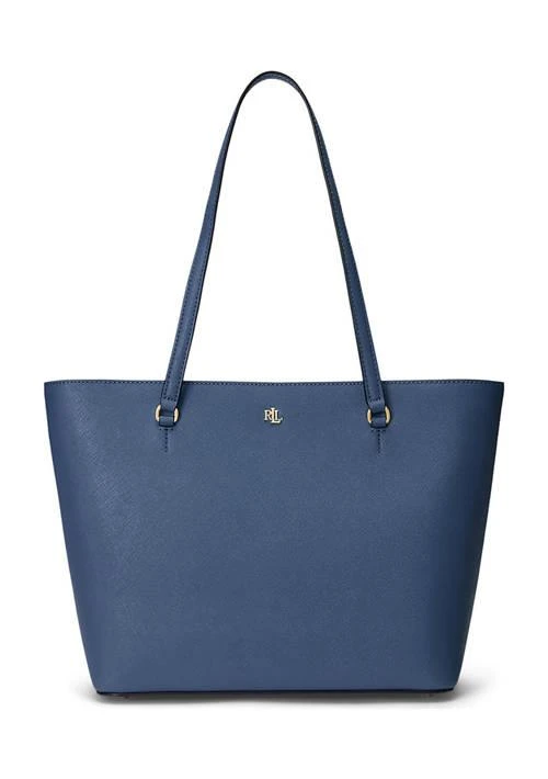Ralph Lauren Ralph Lauren Crosshatch Leather Medium Karly Tote 1