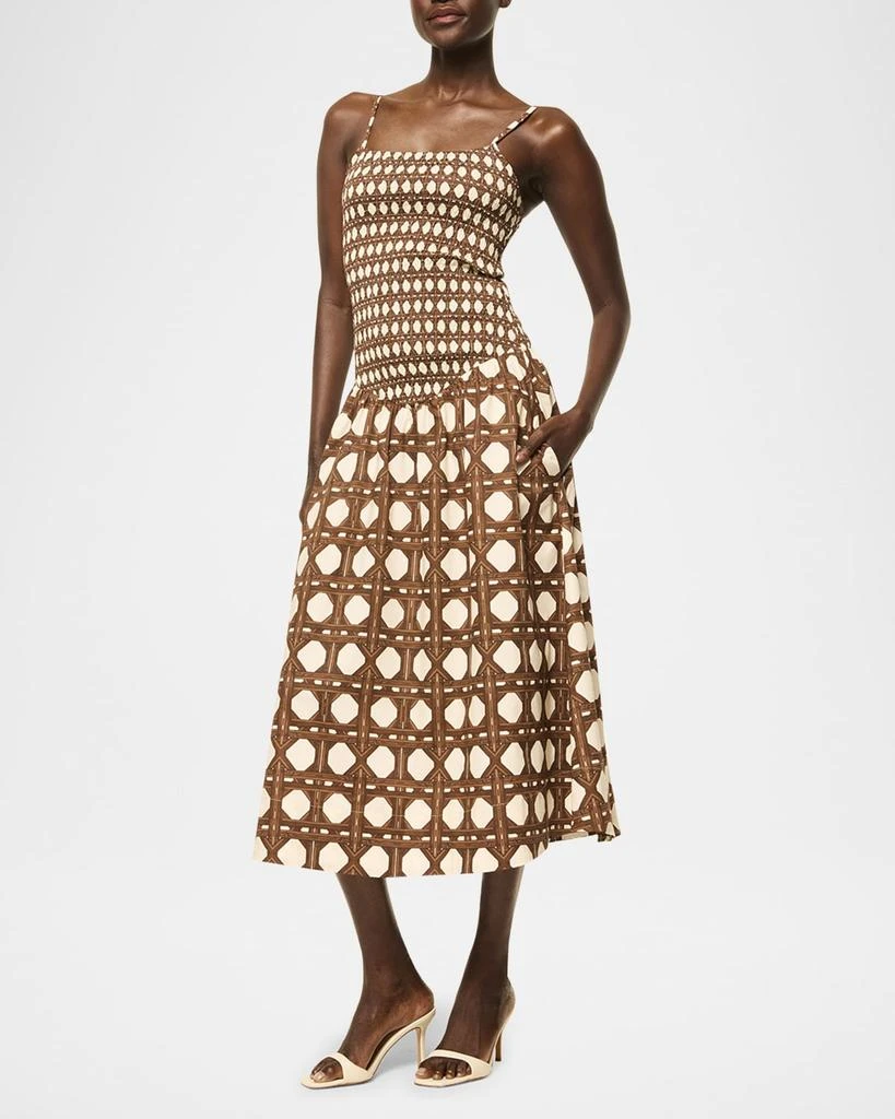 MISA Rattan Tile Roxie Maxi Dress 2