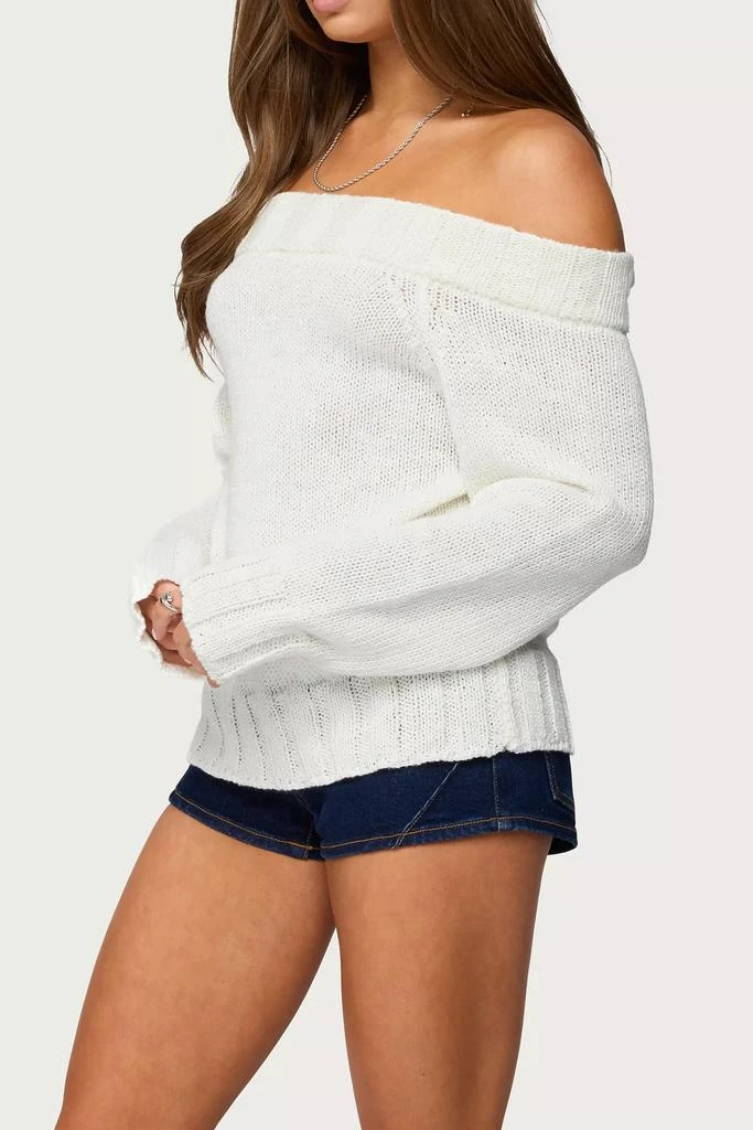 Edikted Edikted Noemi Off Shoulder Sweater 2