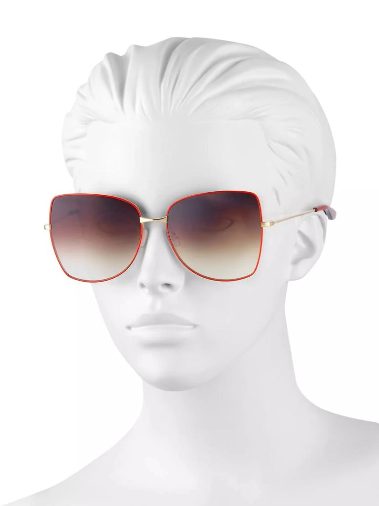 Barton Perreira Vilua 61MM Butterfly Sunglasses 4