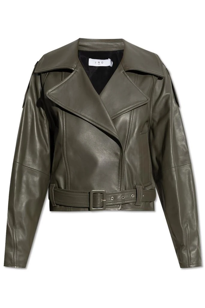 IRO Iro Yuria Leather Jacket from Cettire