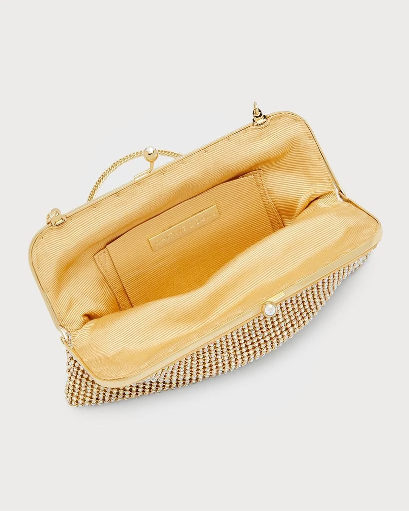 Whiting 
Davis Dimple Crystal Mesh Clutch Bag 3