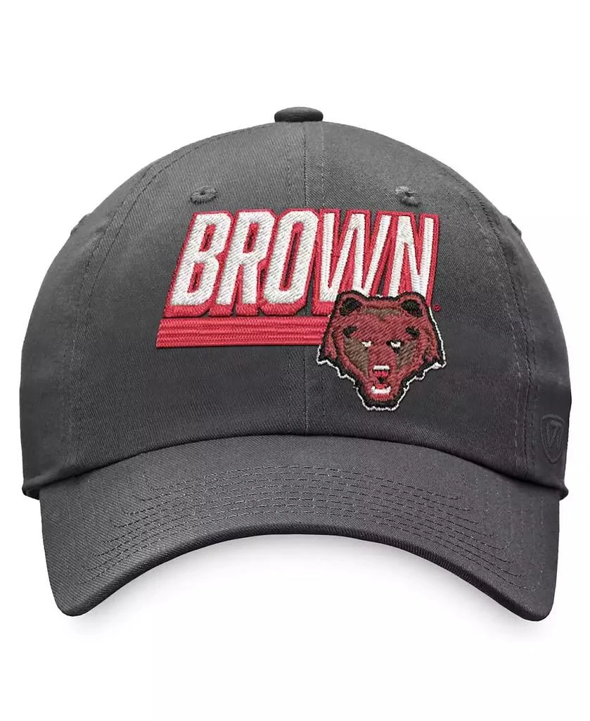Top of the World Men's Charcoal Brown Bears Slice Adjustable Hat 2