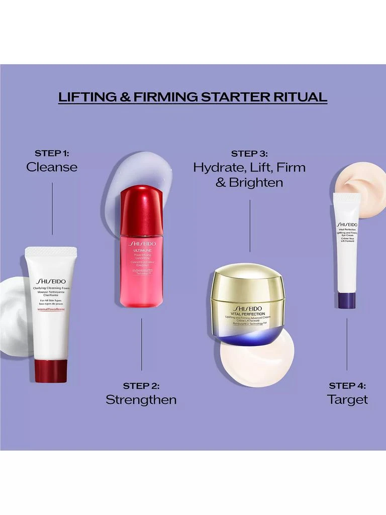 Shiseido Lifting & Firming 4-Piece Starter Set 4