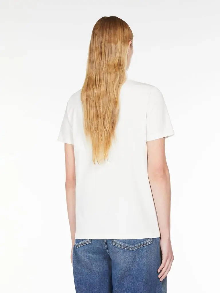Weekend Max Mara Stretch cotton basic t-shirt 3