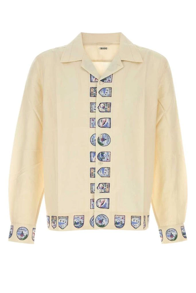 BODE Bode Vintage Patchwork Detail Shirt 1