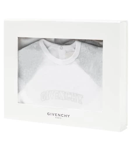 Givenchy Baby cotton onesie, hat and bib set 5