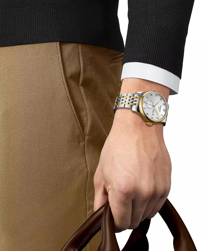 Tissot Women's Swiss Automatic Le Locle Petite Seconde Two-Tone Stainless Steel Bracelet Watch 39mm 5