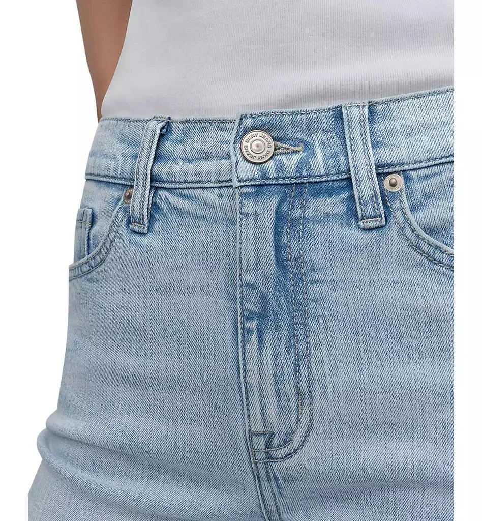 DKNY Women
s High-Rise Tailored Wide-Leg Jeans 5