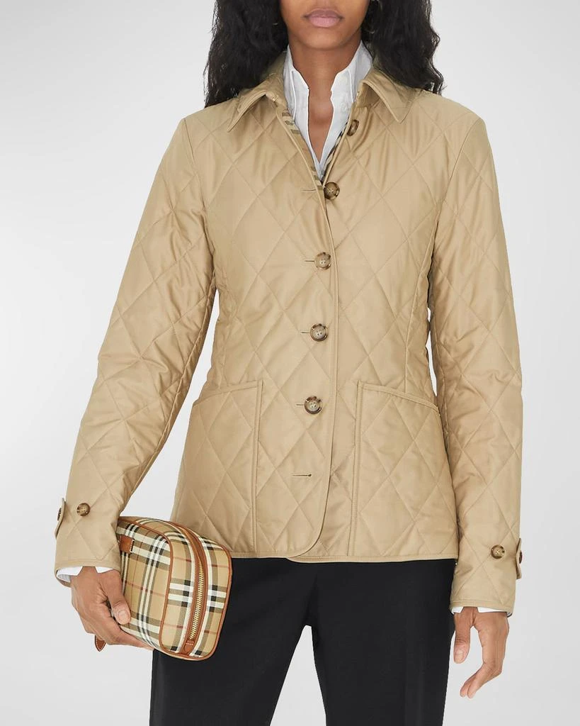 Burberry Fernleigh Diamond Quilted Jacket 4