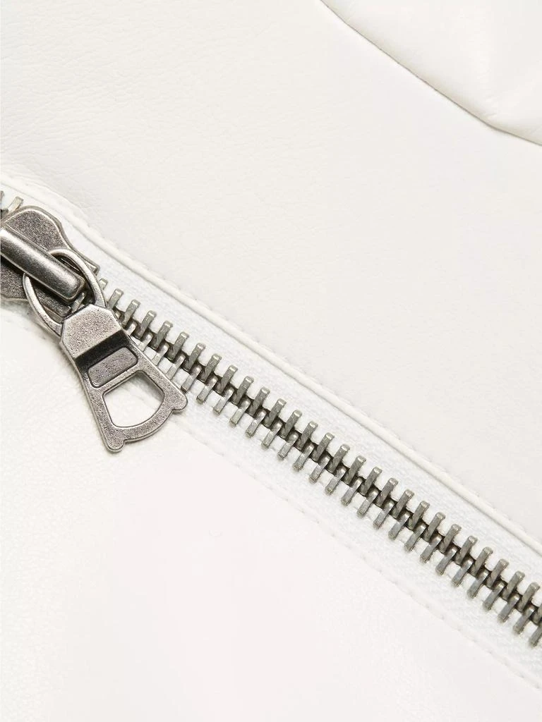 Alice + Olivia Ria Shrunken Vegan Leather Moto Jacket - Coats - Free ...