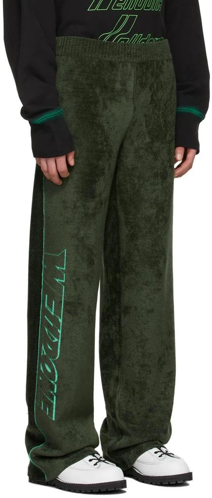 We11done Green Viscose Lounge Pants 2