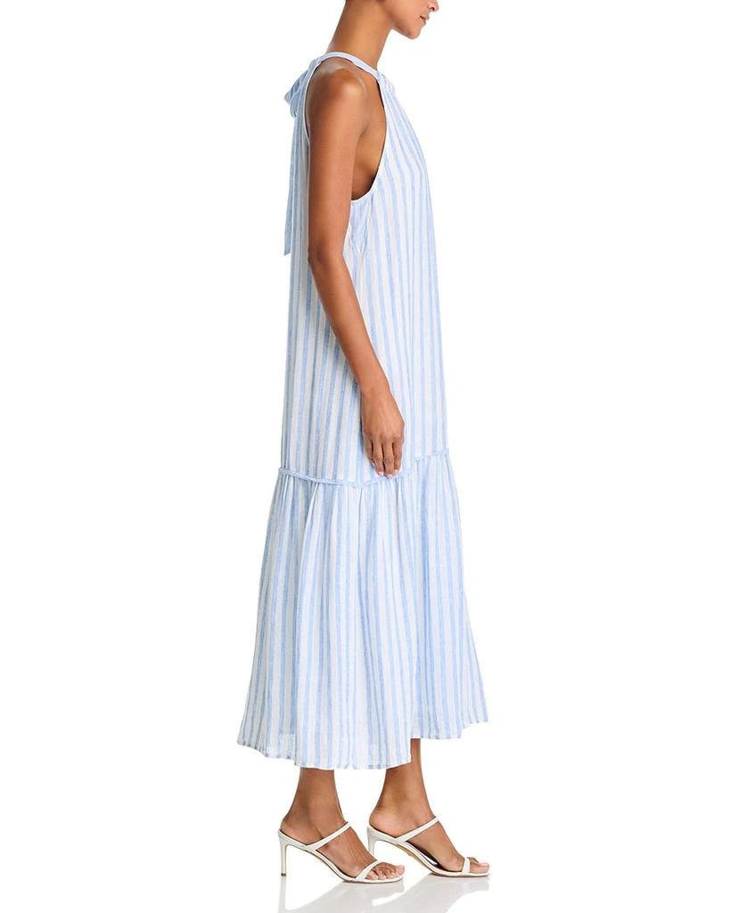 Bella Dahl Tiered Contrast Maxi Dress 4