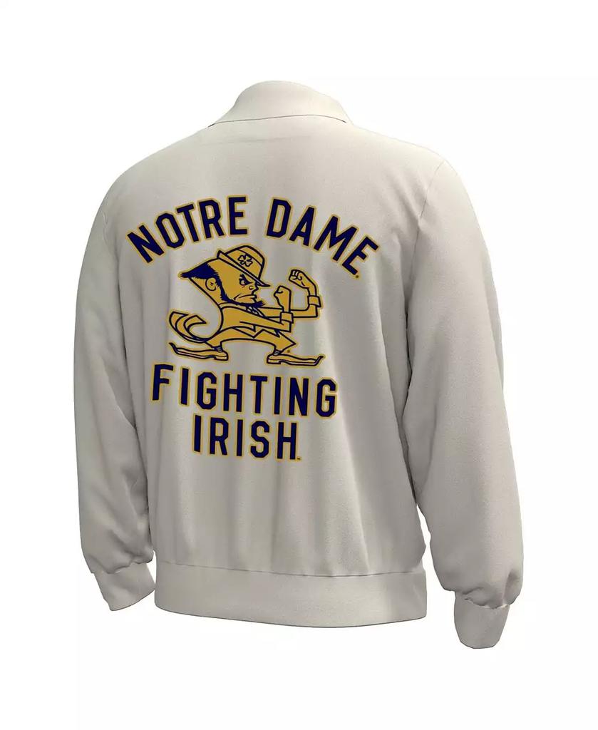 Under Armour Under Armor Men
s Stone Notre Dame Fighting Irish Gameday Icon Full-Snap Fleece Jacket