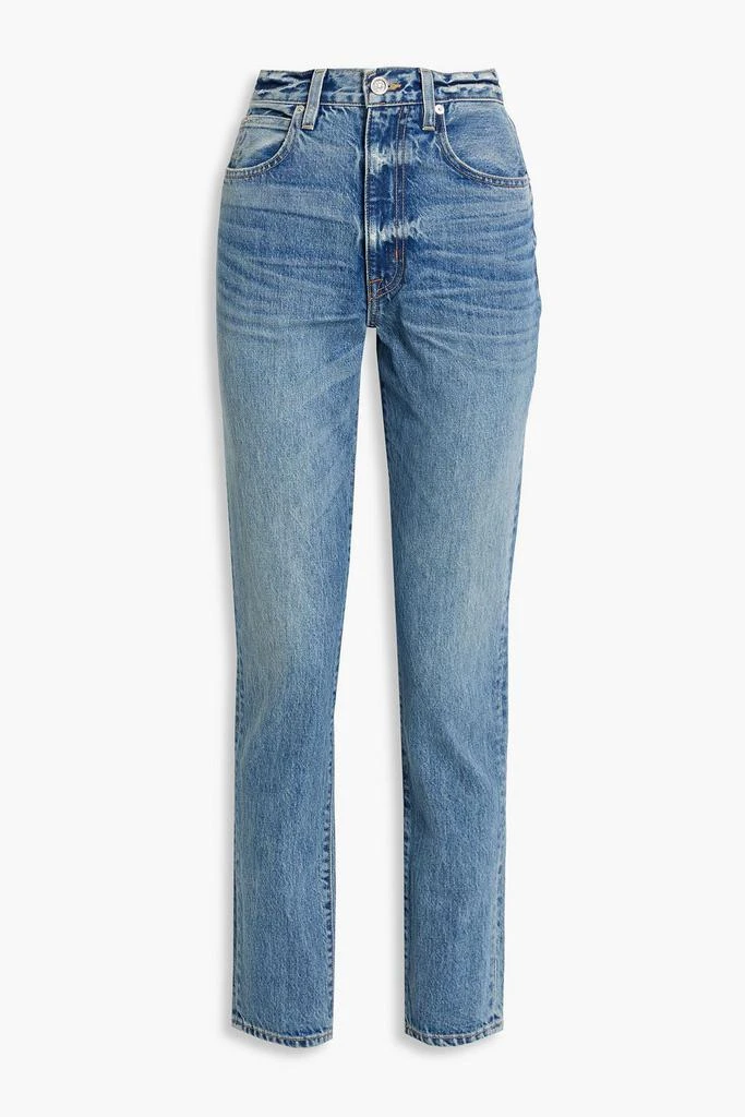 SLVRLAKE Beatnik faded high-rise slim-leg jeans