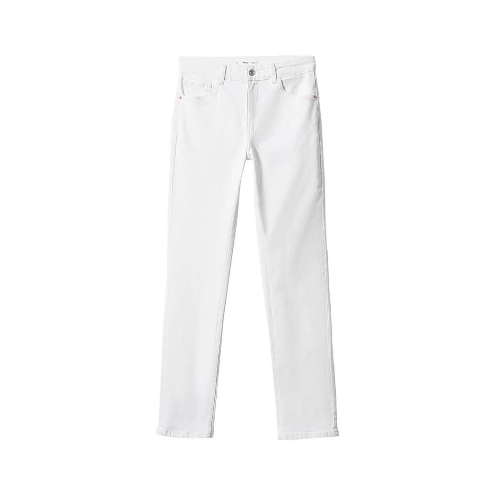 Mango Women's Mid-Rise Straight Jeans 7
