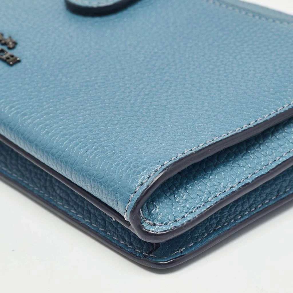 Coach Coach Blue Leather Noa Pop Up Crossbody Bag 12
