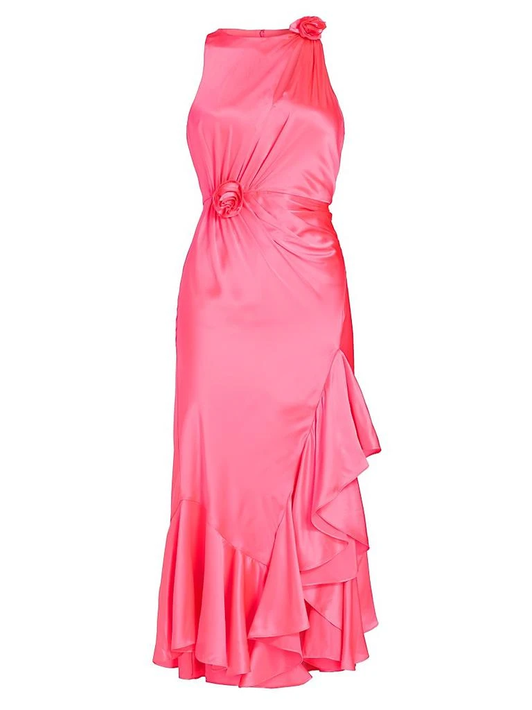 Cinq à Sept Cates Asymmetric Silk Dress 1