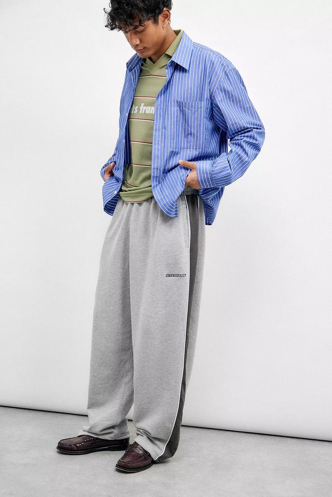 iets frans iets frans… Harri Paneled Wide Leg Sweatpant