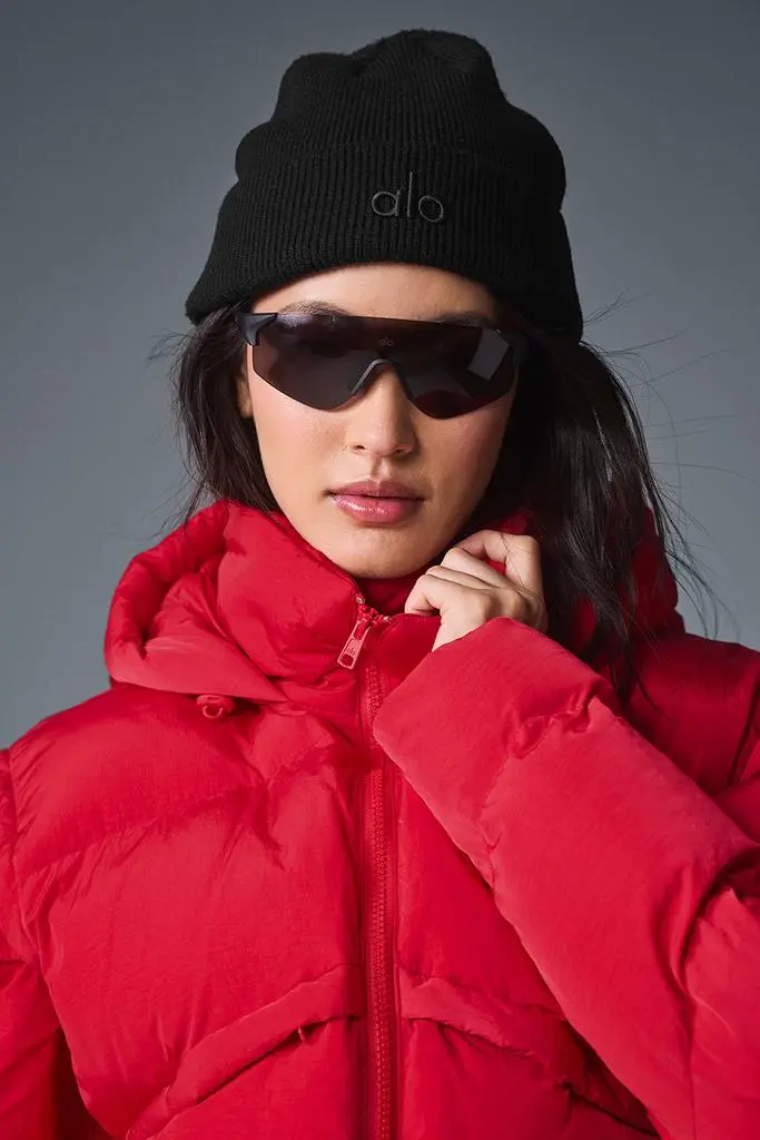 Alo Glacier Puffer - Bold Red - Coats - Free Shipping - BeyondStyle