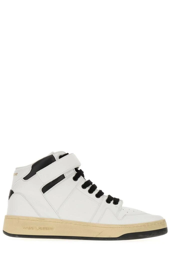 Yves Saint Laurent Saint Laurent Lax Round Toe Lace-Up Sneakers 1