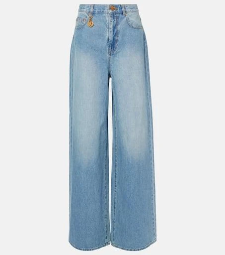 Zimmermann Crush wide-leg jeans 1