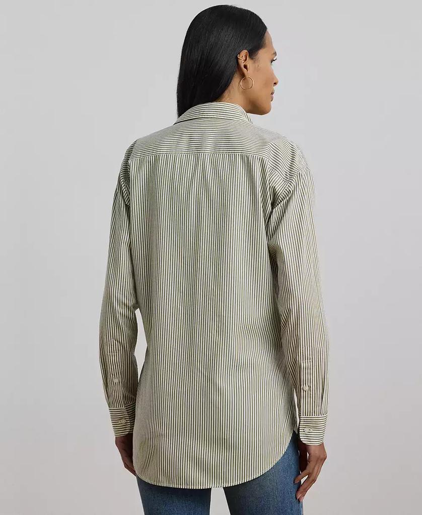 Ralph Lauren Women's Relaxed-Fit Striped Broadcloth Shirt