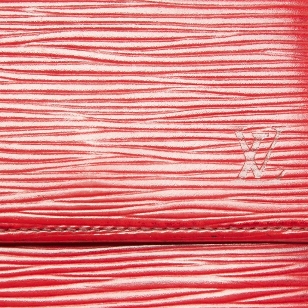 Louis Vuitton Red Epi Leather Elise Wallet.. 5
