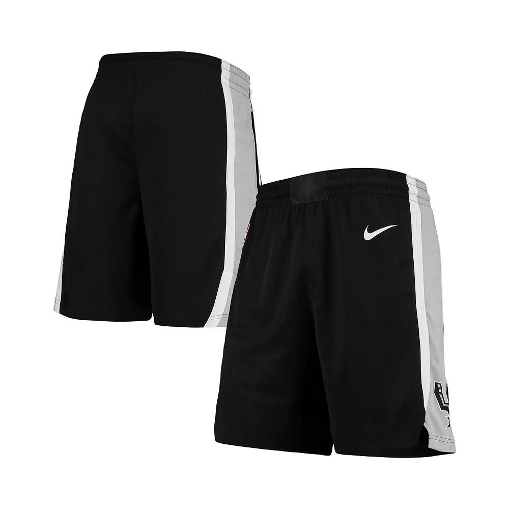 Nike Men's Black San Antonio Spurs 2019/20 Icon Edition Swingman Performance Shorts 1