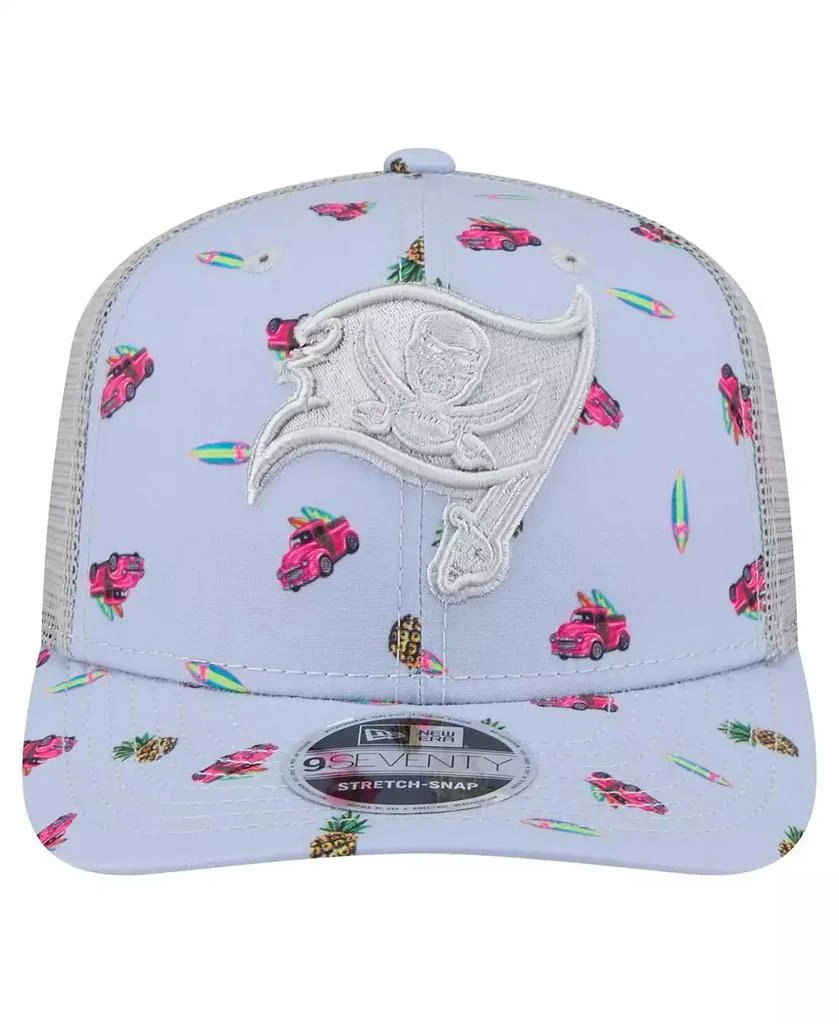 New Era Men's Light Blue Tampa Bay Buccaneers Adventure Surfboard 9SEVENTY Adjustable Hat 3