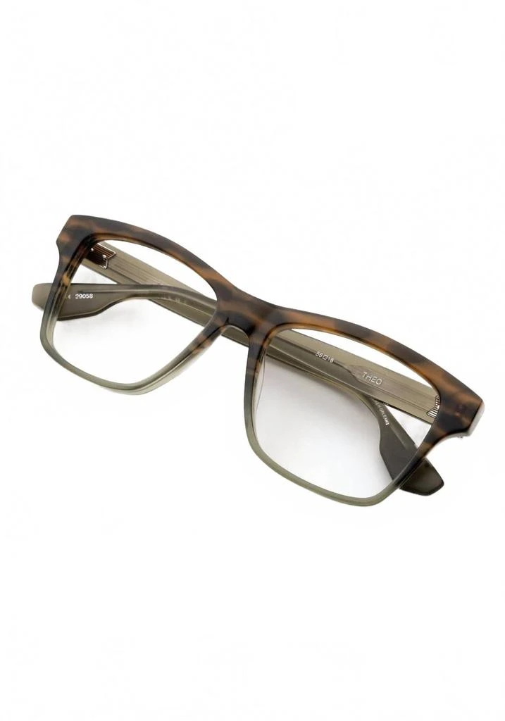 Krewe Unisex Theo Square Eyeglasses In Marsh 3